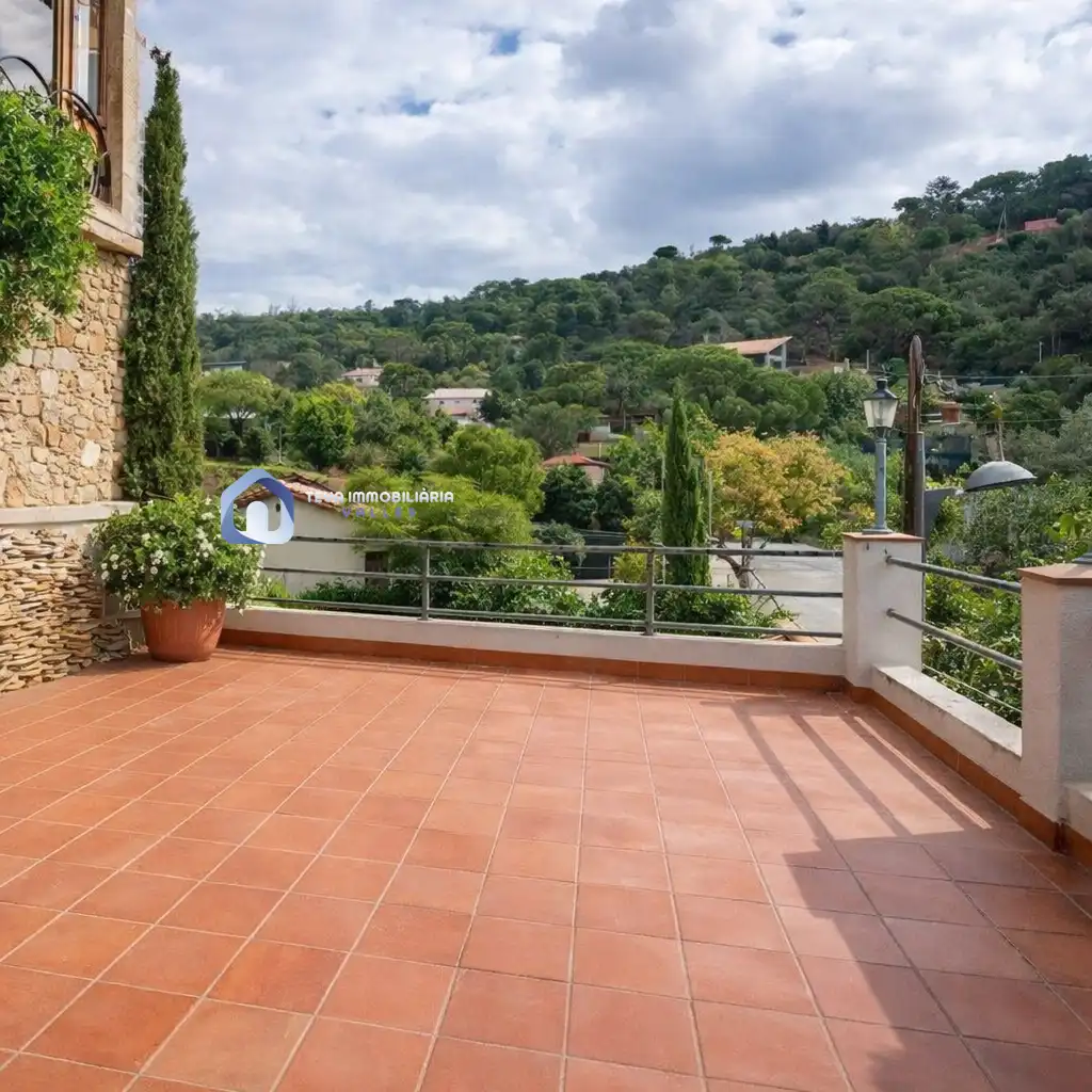 Terraza de Casa o chalet en venta en Sant Fost de Campsentelles con Calefacción, Terraza y Trastero