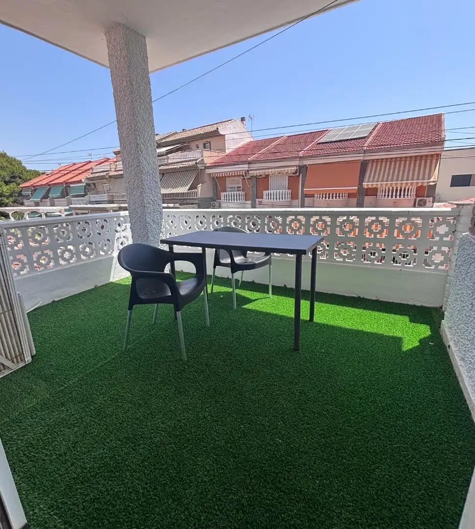 Terrace of Houses for rent in Pilar de la Horadada  with Air Conditioner, Heating and Private garden