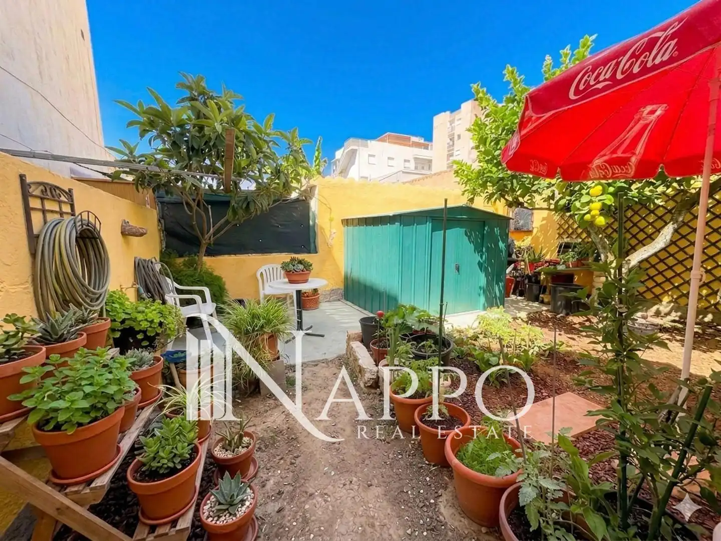 Jardín de Piso en venta en Calvià con Aire acondicionado, Terraza y Amueblado