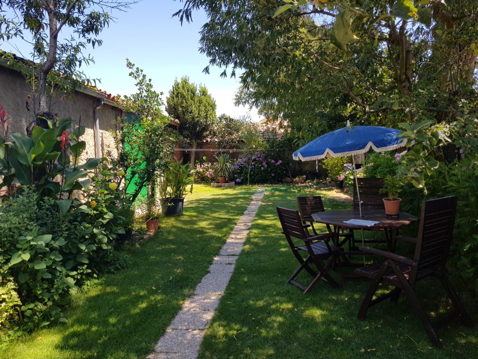 Jardí de Casa o xalet en venda en Aldehuela de Yeltes amb Calefacció, Moblat i Forn