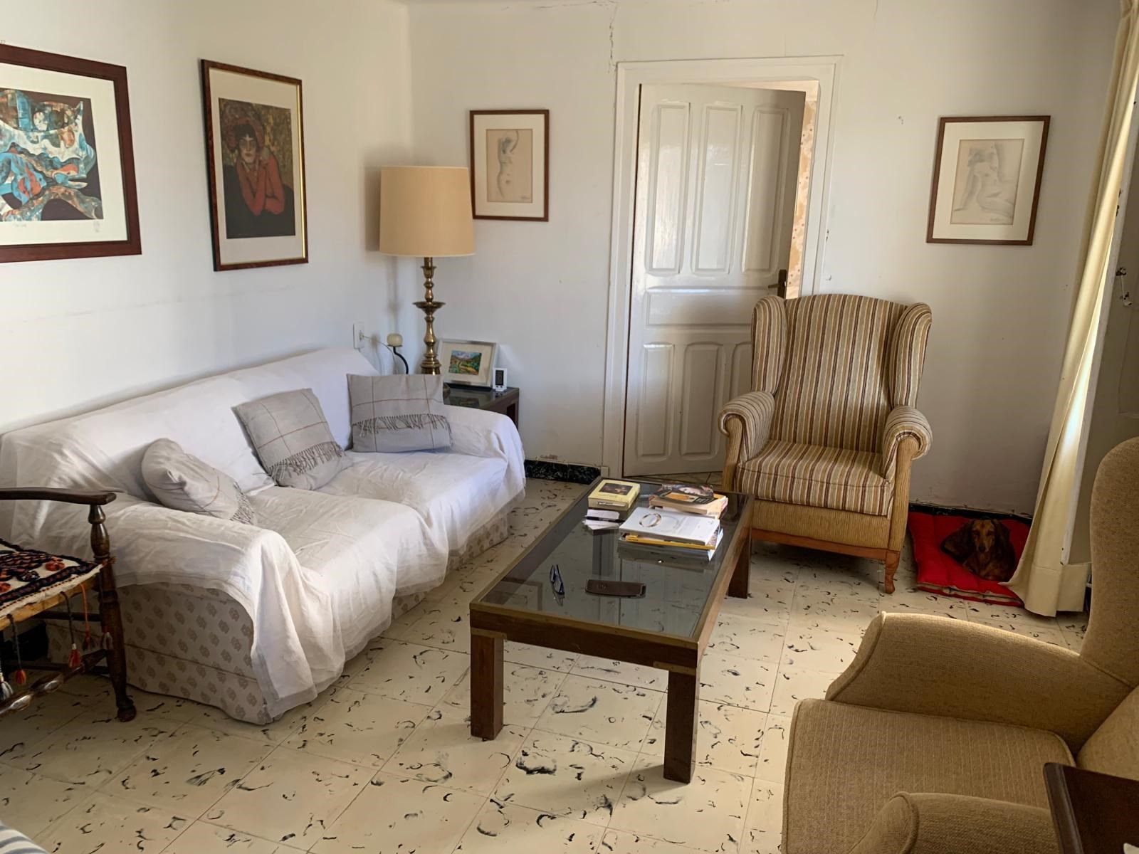 Living room of Country house for sale in Azlor  with Terrace and Storage room