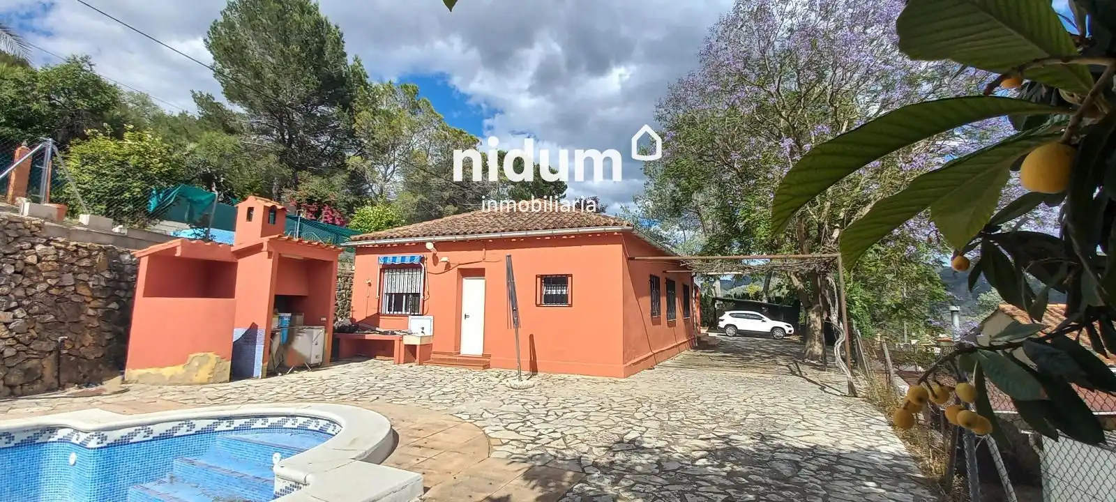 Vista exterior de Casa o xalet en venda en Xàtiva amb Aire condicionat, Traster i Piscina