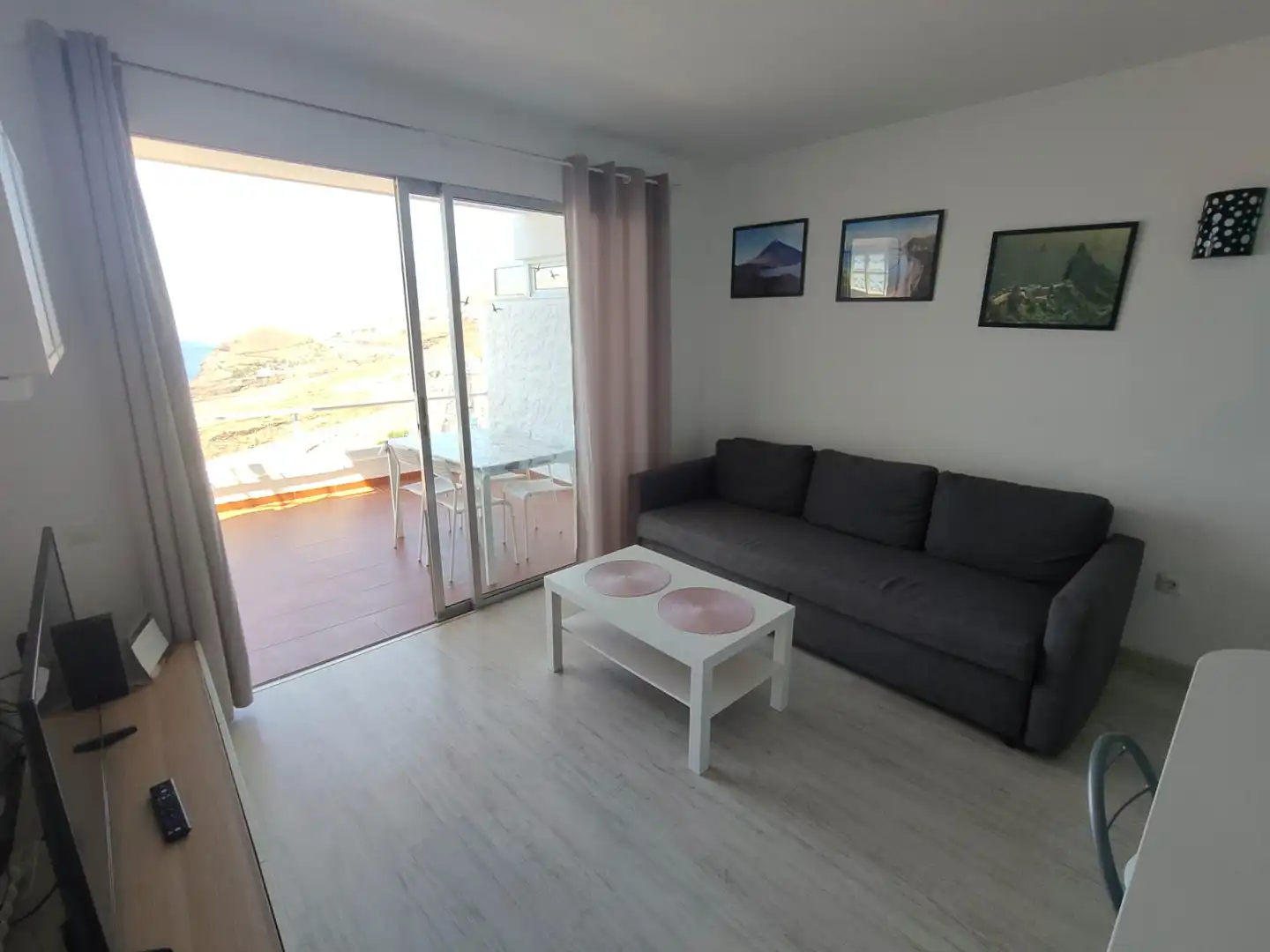 Sala d'estar de Apartament en venda en El Rosario amb Moblat, Forn i Rentadora