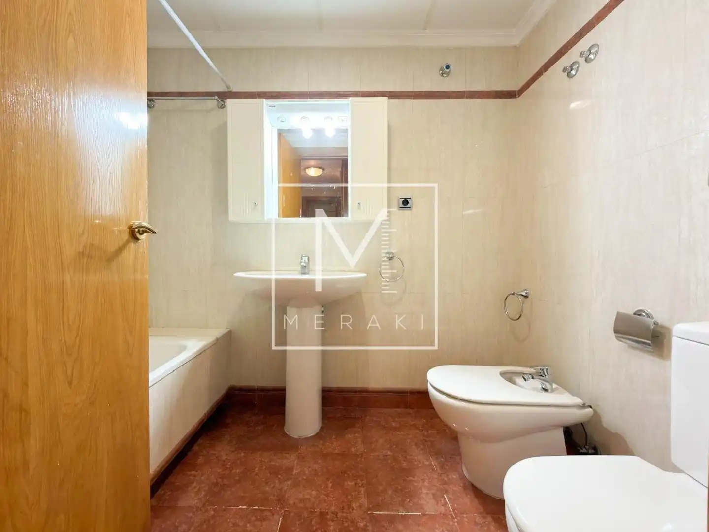 Bathroom of Apartments for rent in Albacete  with Air Conditioner, Heating and Furnished