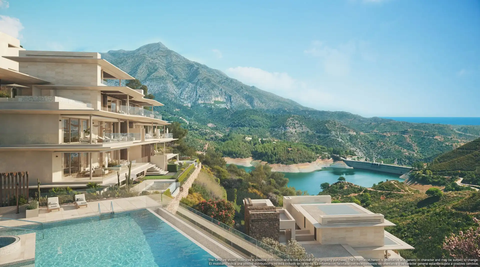 Apartamento con piscina en venta en Benahavís pueblo