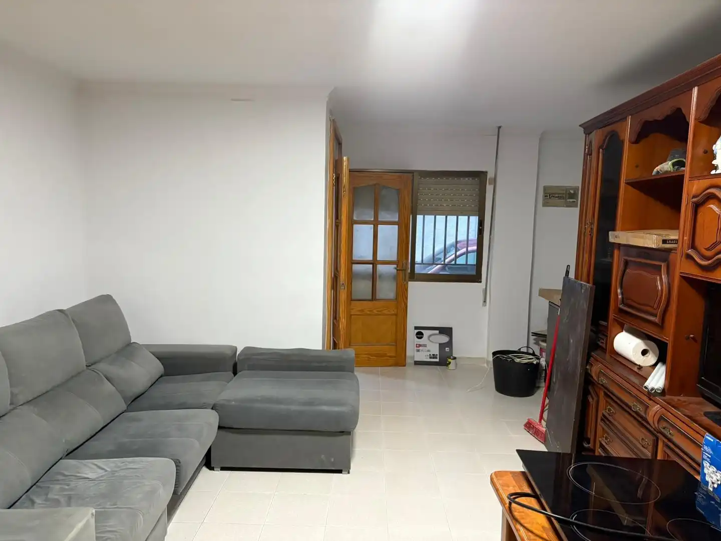 Sala de estar de Planta baja en venta en Vilallonga / Villalonga con Aire acondicionado, Calefacción y Amueblado
