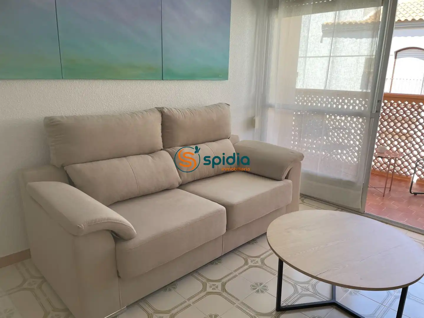 Sala de estar de Apartamento de alquiler en Águilas con Balcón