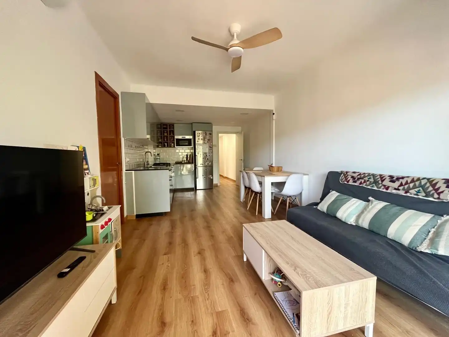 Sala de estar de Piso en venta en Alella con Aire acondicionado, Calefacción y Terraza