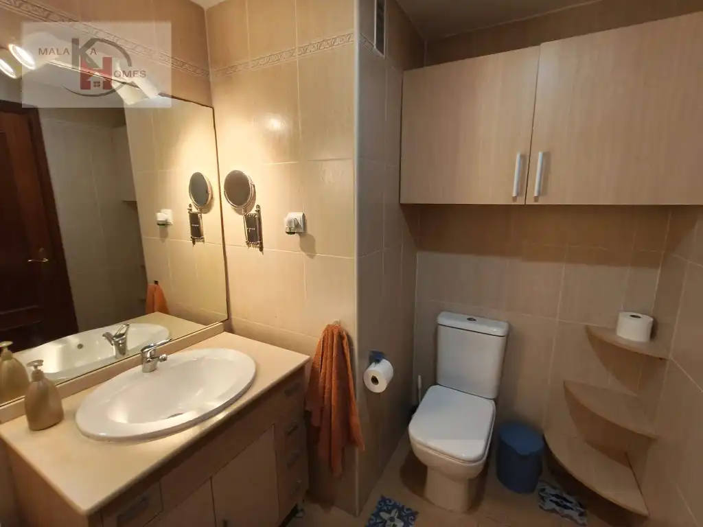 Baño de Apartamento en venta en Mijas con Jardín privado y Piscina comunitaria