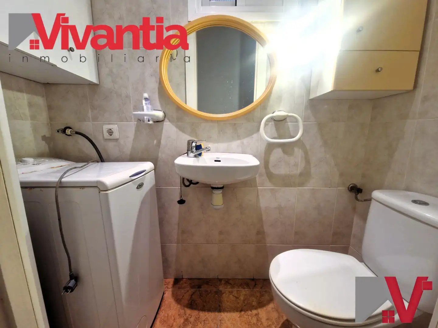 Badezimmer von Einfamilien-Reihenhaus zum Verkauf in Águilas mit Klimaanlage, Terrasse und Abstellraum