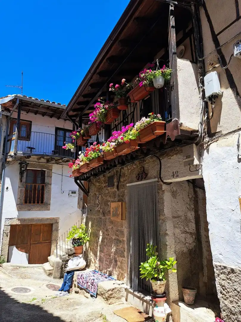 Vista exterior de Casa o chalet en venta en San Esteban de la Sierra