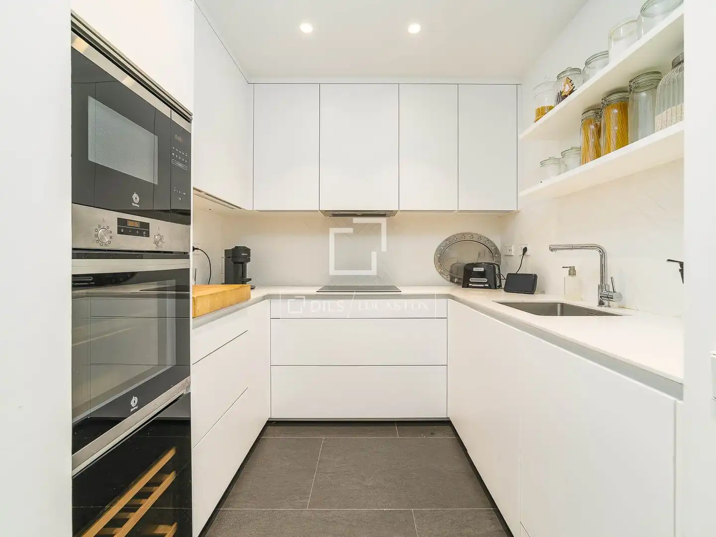 Cocina de Piso en venta en Barcelona con Aire acondicionado, Calefacción y Parquet
