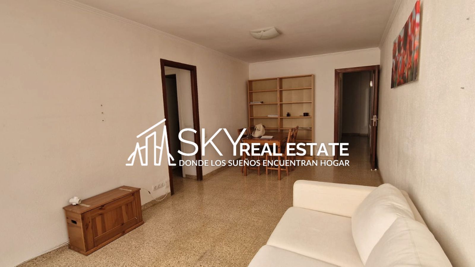 Living room of Flat for sale in  Palma de Mallorca  with Furnished