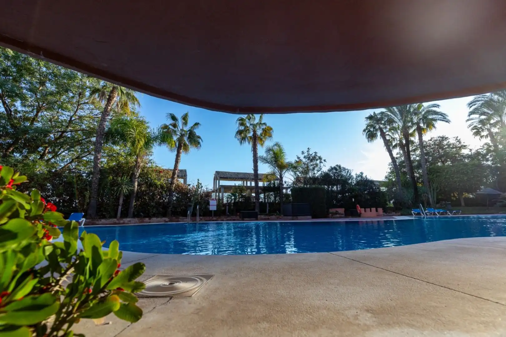 Schwimmbecken von Wohnungen zur Miete in Marbella mit Klimaanlage, Heizung und Terrasse