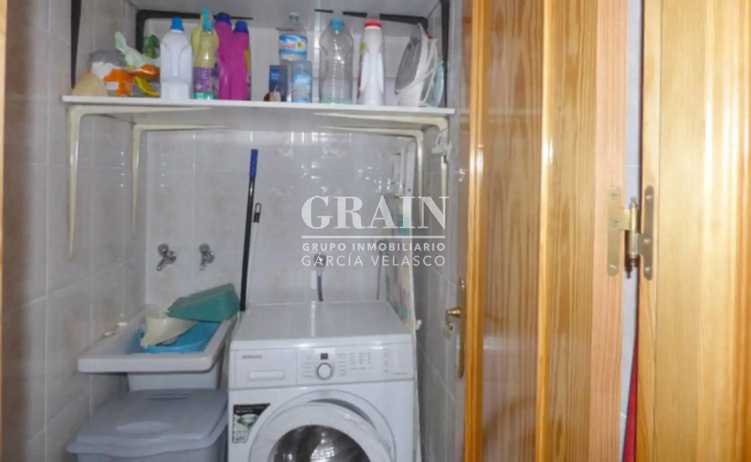 Cocina de Apartamento de alquiler en Albacete con Calefacción y Balcón