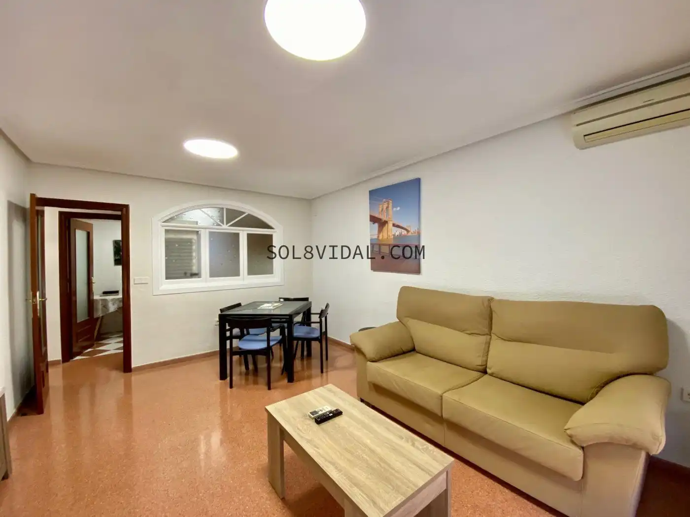 Living room of Flat for rent in Orihuela  with Air Conditioner and Balcony