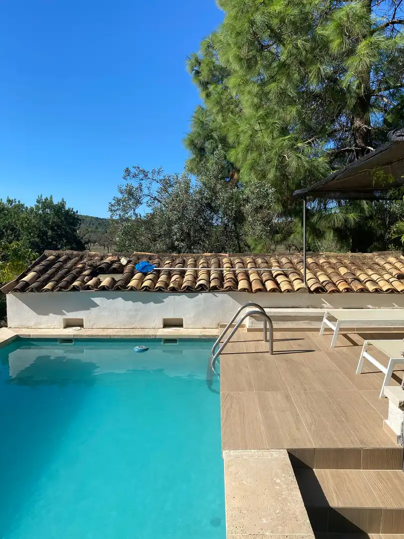 Piscina de Casa o chalet de alquiler en Santa María del Camí con Terraza y Balcón