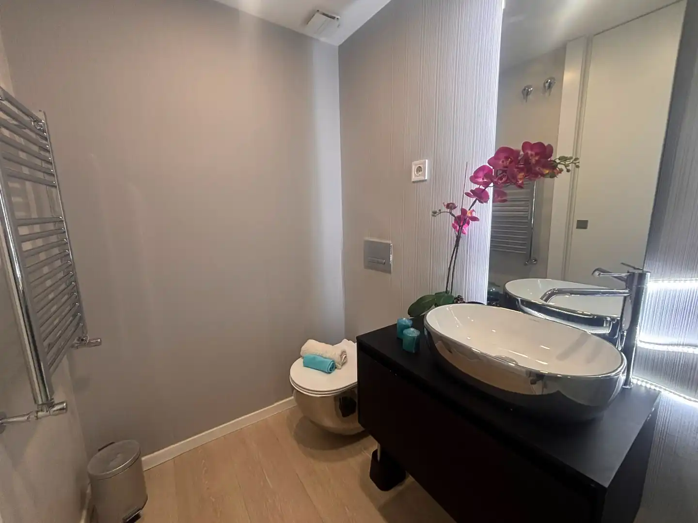 Baño de Casa o chalet en venta en Rivas-Vaciamadrid con Aire acondicionado, Calefacción y Jardín privado