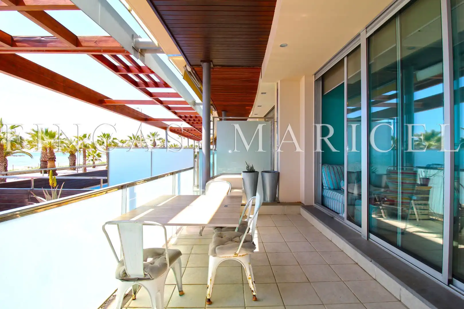Terrace of Flat for sale in Cubelles  with Air Conditioner, Heating and Terrace