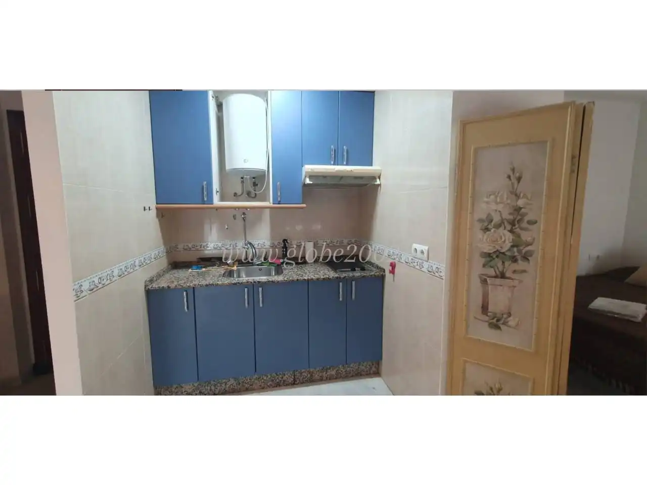 Kitchen of Study for rent in Cádiz  with Air Conditioner, Furnished and Balcony