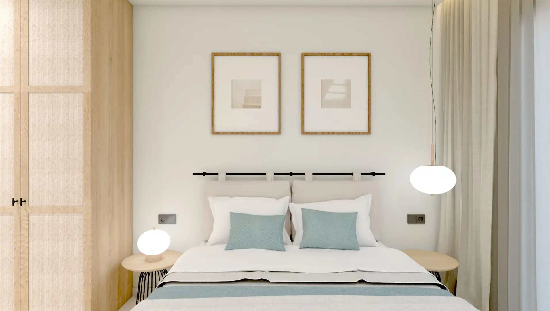 Dormitori de Apartament en venda en Pilar de la Horadada amb Aire condicionat, Calefacció i Terrassa