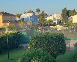 Garden of Apartment for sale in Marbella  with Air Conditioner, Heating and Parquet flooring