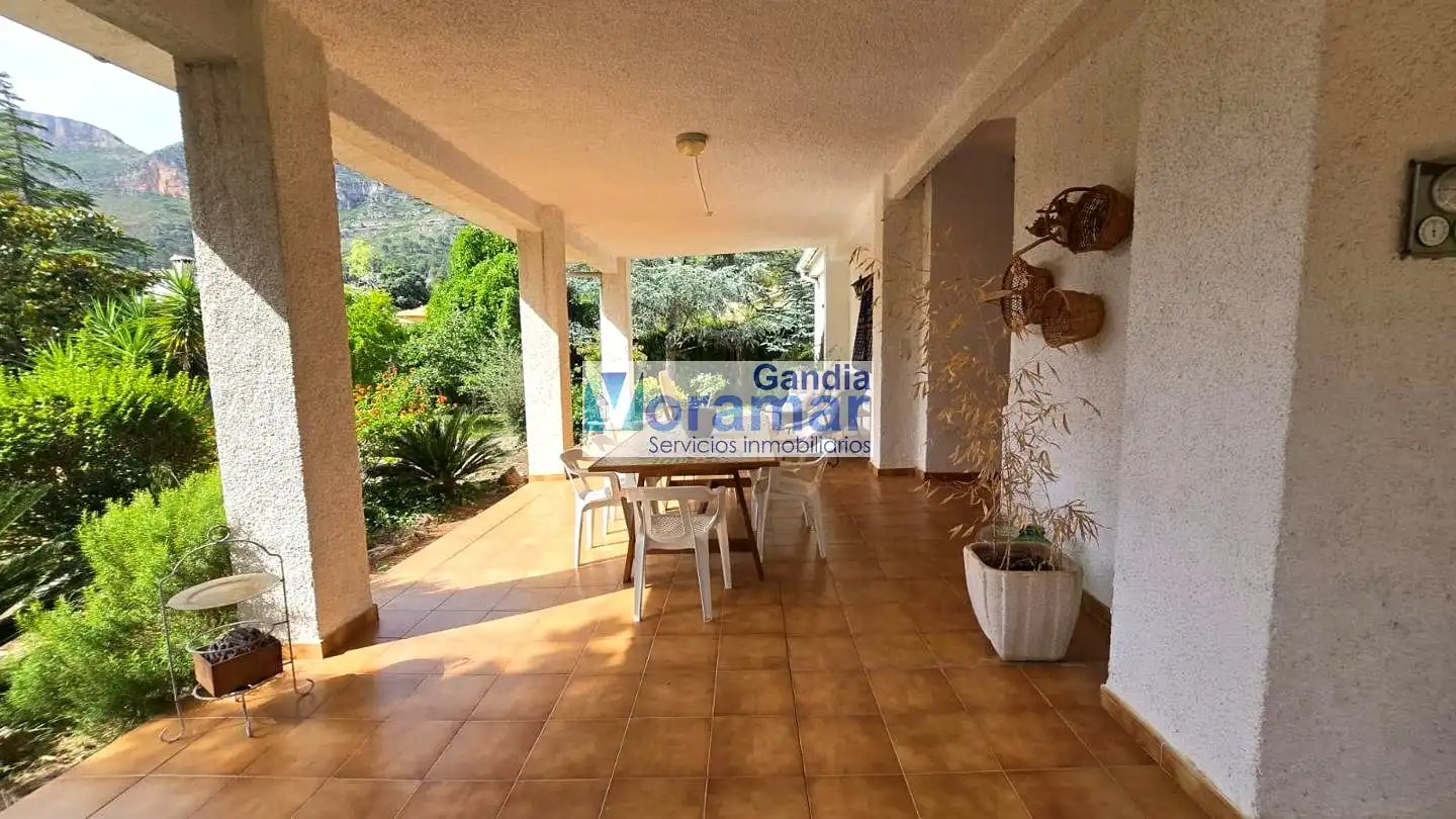 Jardín de Casa o chalet de alquiler en Barx con Jardín privado, Terraza y Piscina