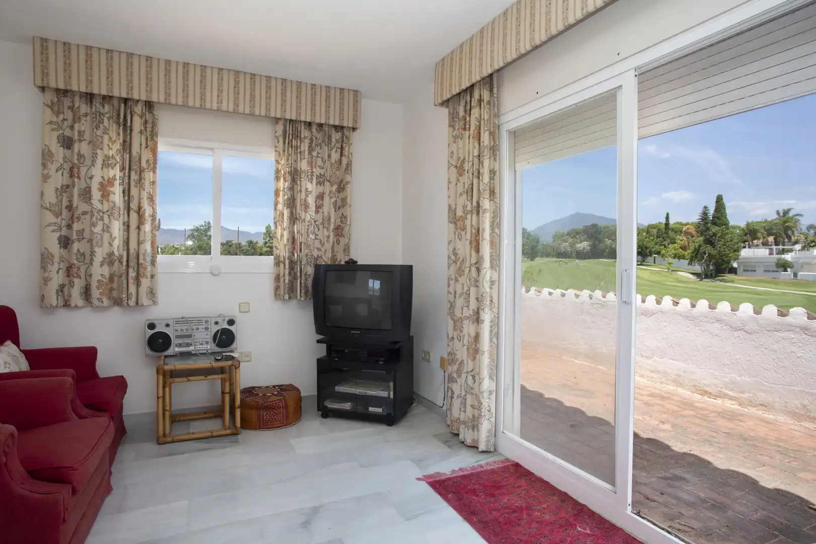 Living room of Houses for sale in Marbella  with Private garden, Terrace and Furnished