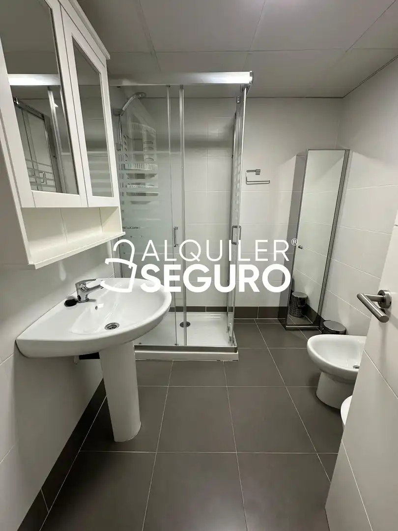 Badezimmer von Wohnung zur Miete in Cruz de Humilladero