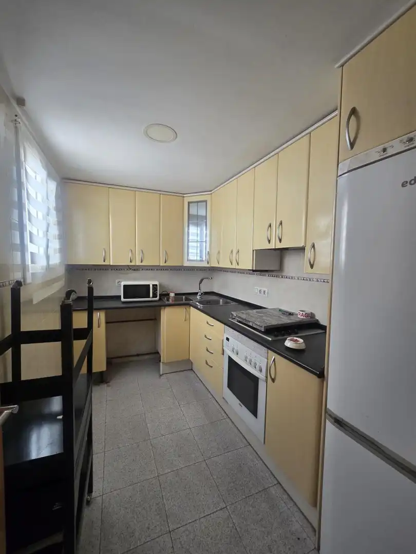 Cocina de Ático en venta en Barcelona con Parquet