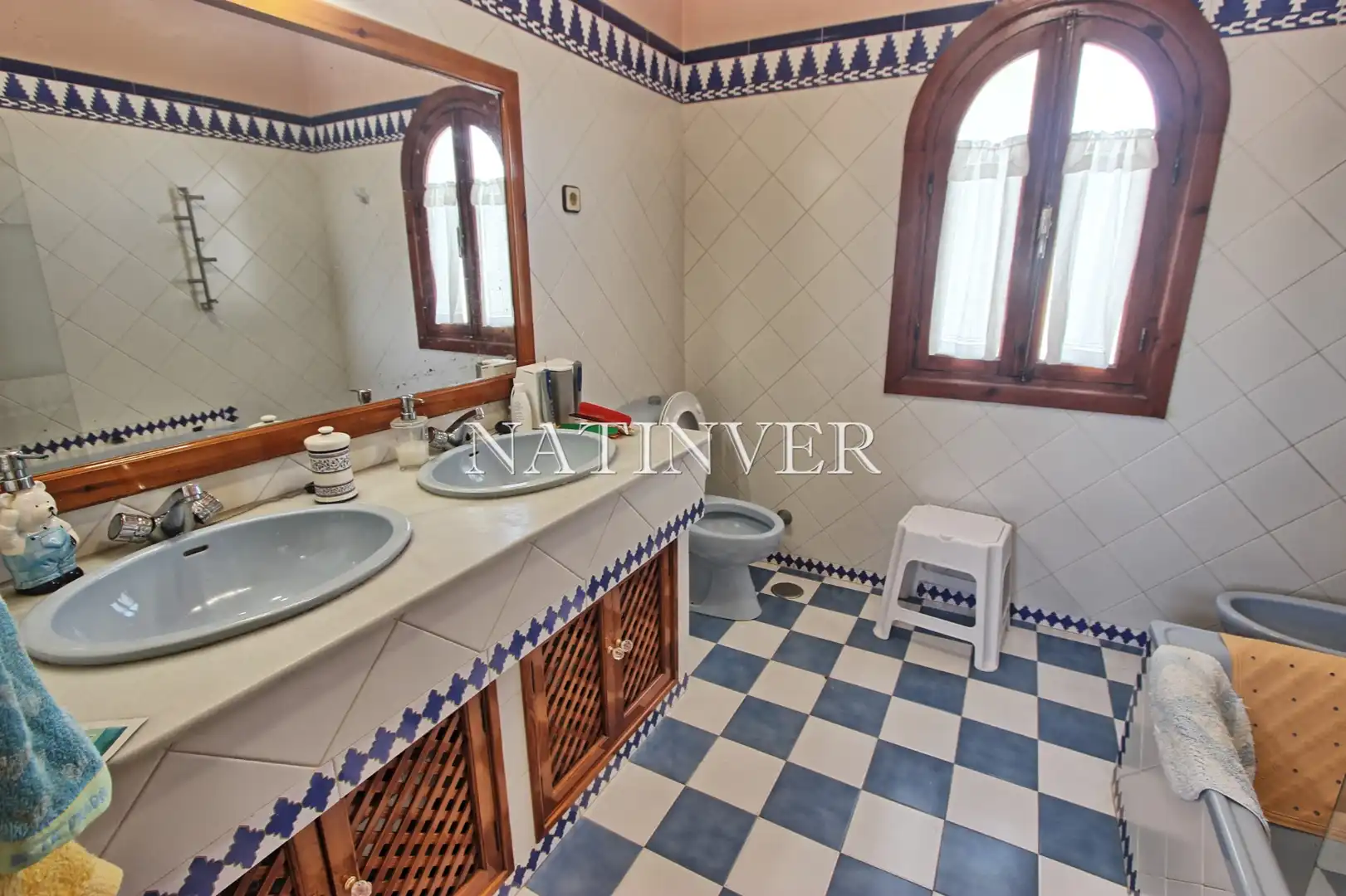 Baño de Casa o chalet en venta en Vélez-Málaga con Jardín privado, Terraza y Piscina