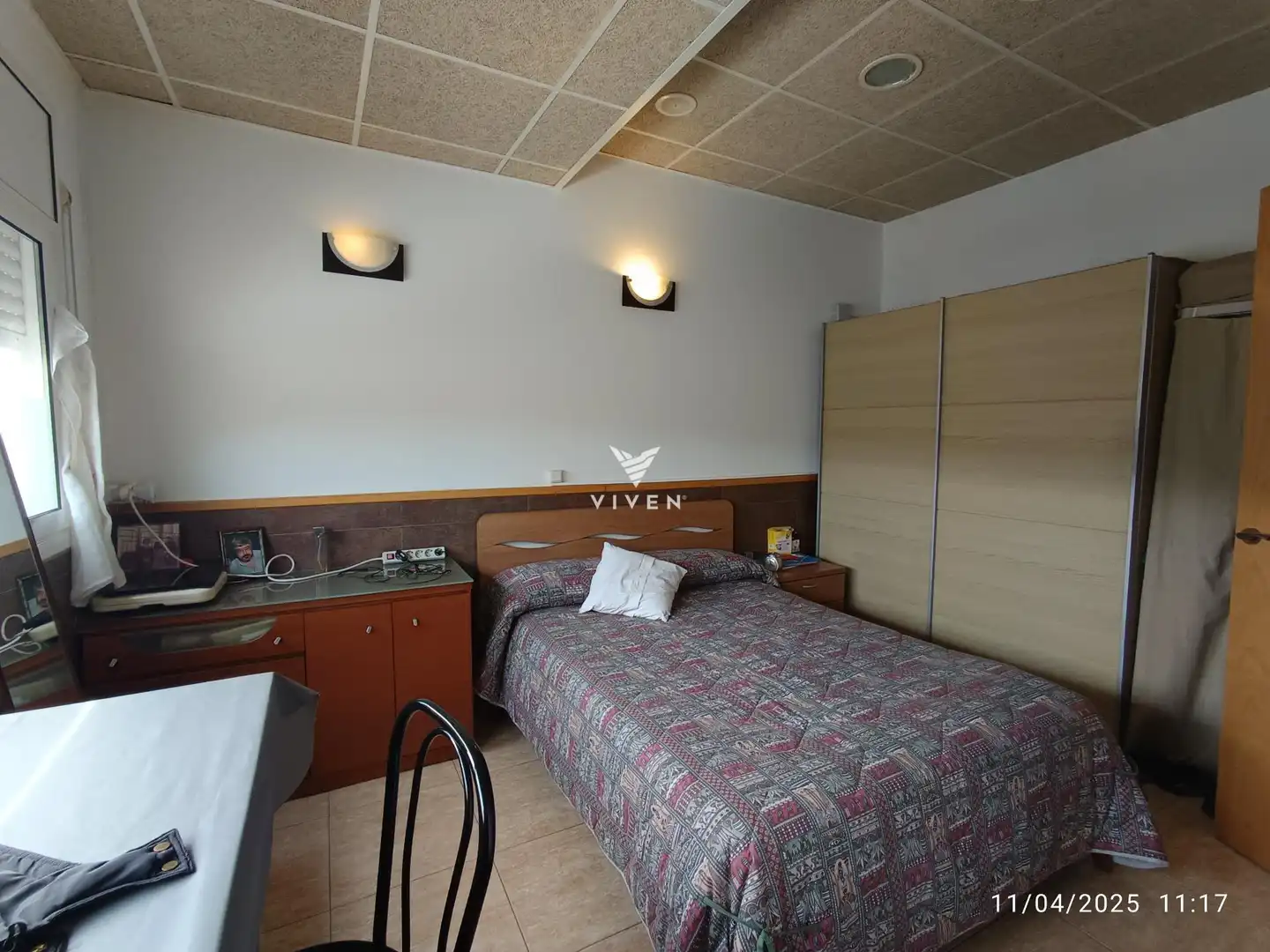 Schlafzimmer von Einfamilien-Reihenhaus zum Verkauf in Olivella mit Heizung, Privatgarten und Terrasse