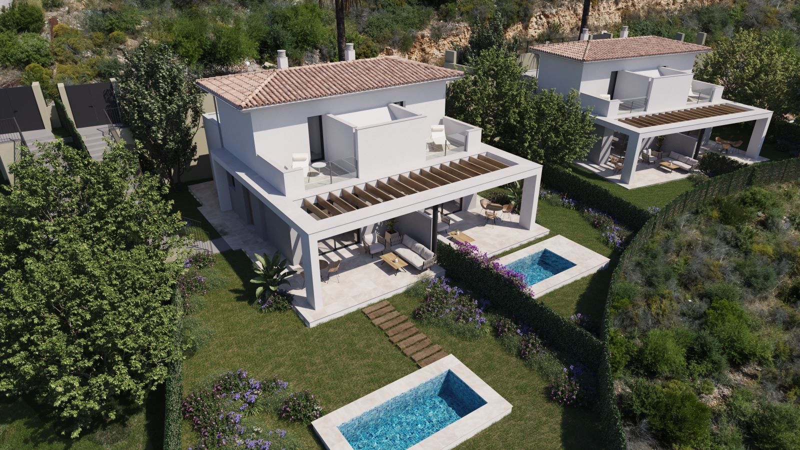 Vista exterior de Casa o chalet en venta en Manacor con Jardín privado, Terraza y Piscina comunitaria