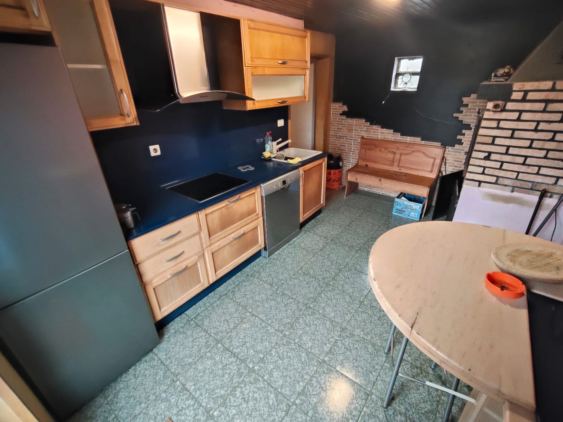 Cuina de Casa o xalet en venda en Cerceda amb Calefacció, Jardí privat i Terrassa