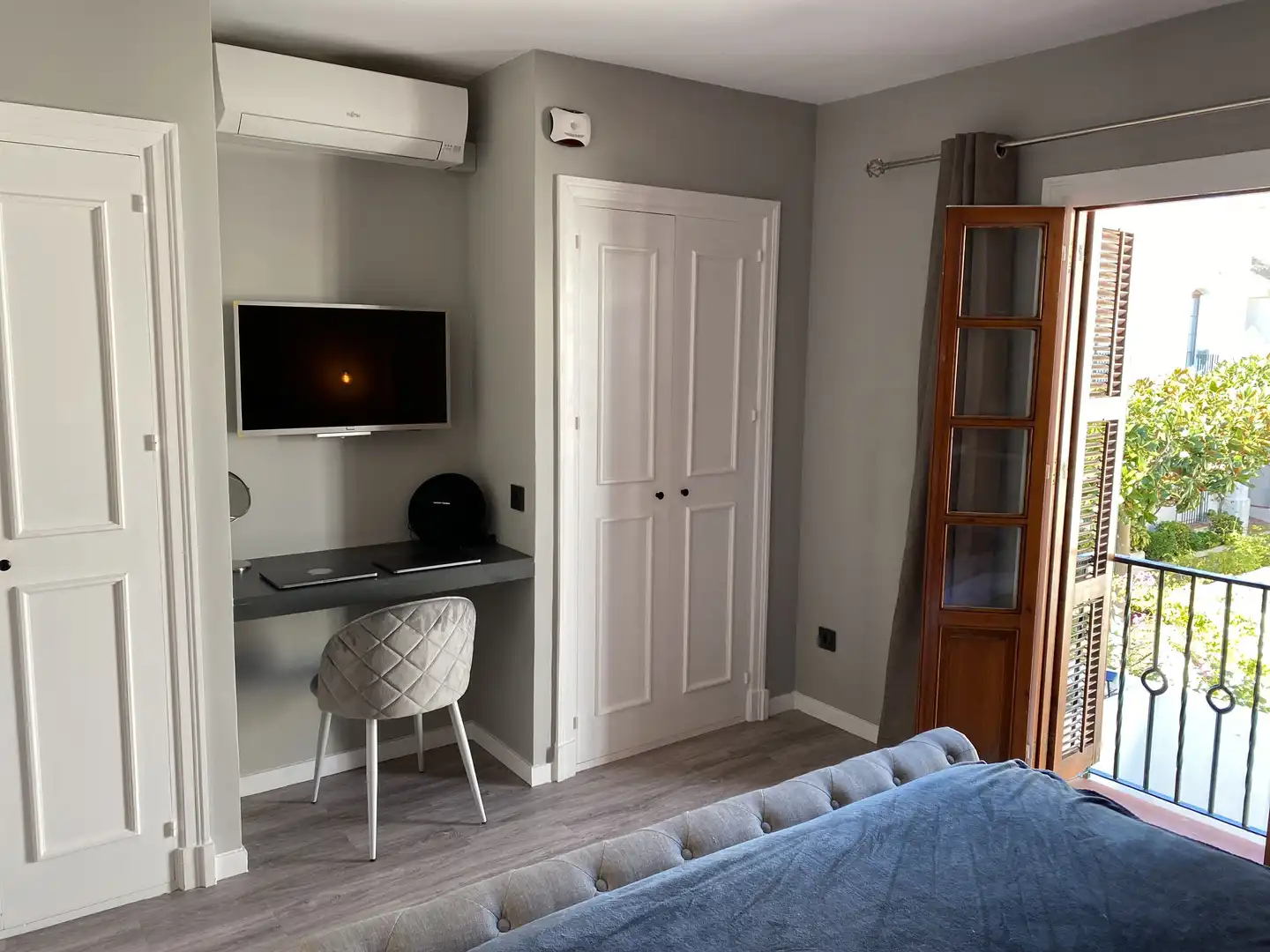 Habitación de Casa adosada de alquiler en Estepona con Aire acondicionado, Calefacción y Terraza