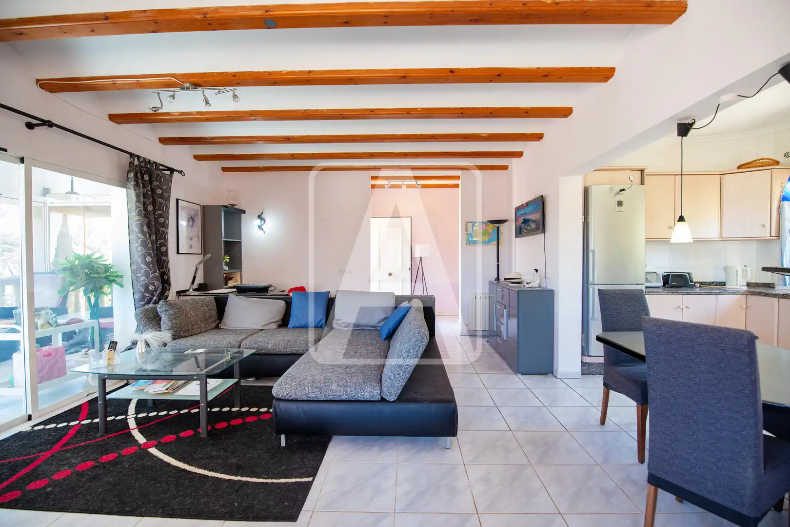Sala de estar de Casa o chalet en venta en Benissa con Aire acondicionado, Calefacción y Jardín privado