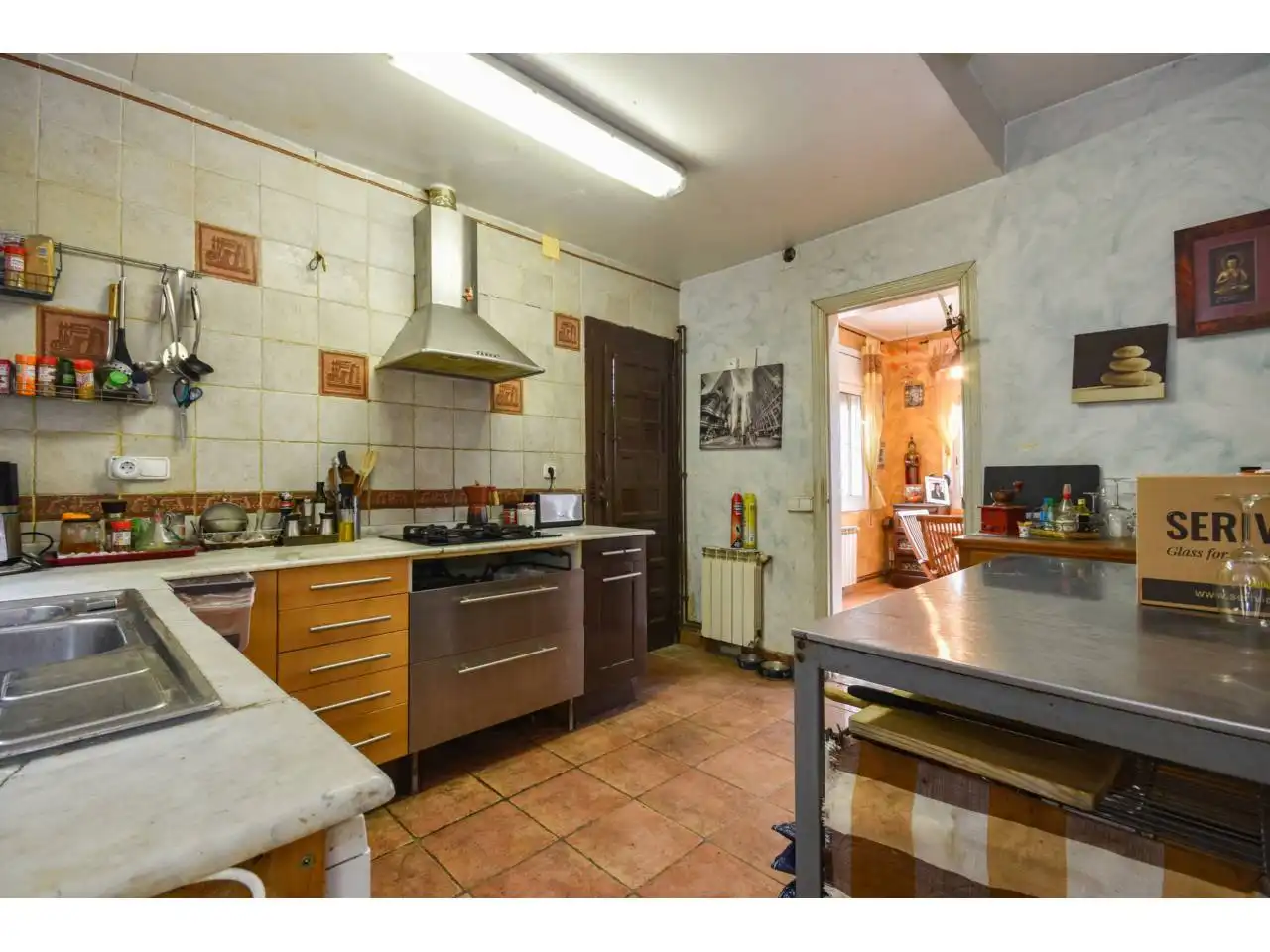 Cocina de Casa o chalet en venta en Abrera con Piscina