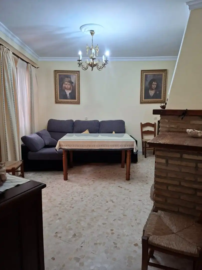 Sala de estar de Casa o chalet en venta en Aznalcázar con Aire acondicionado