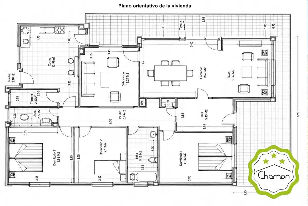 Detached house with garden for sale in Ugao- Miraballes, imagen 52