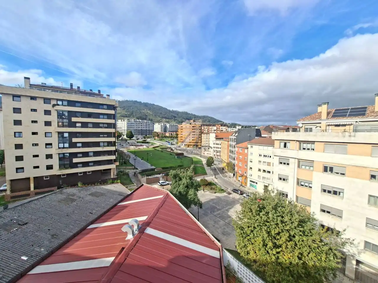 Exterior view of Attic for sale in Oviedo   with Heating, Terrace and Furnished