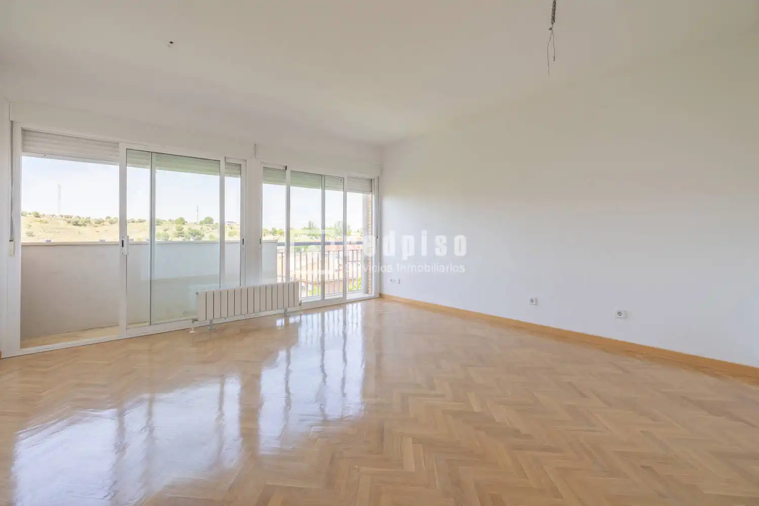 Sala de estar de Piso en venta en Arganda del Rey con Calefacción, Jardín privado y Parquet