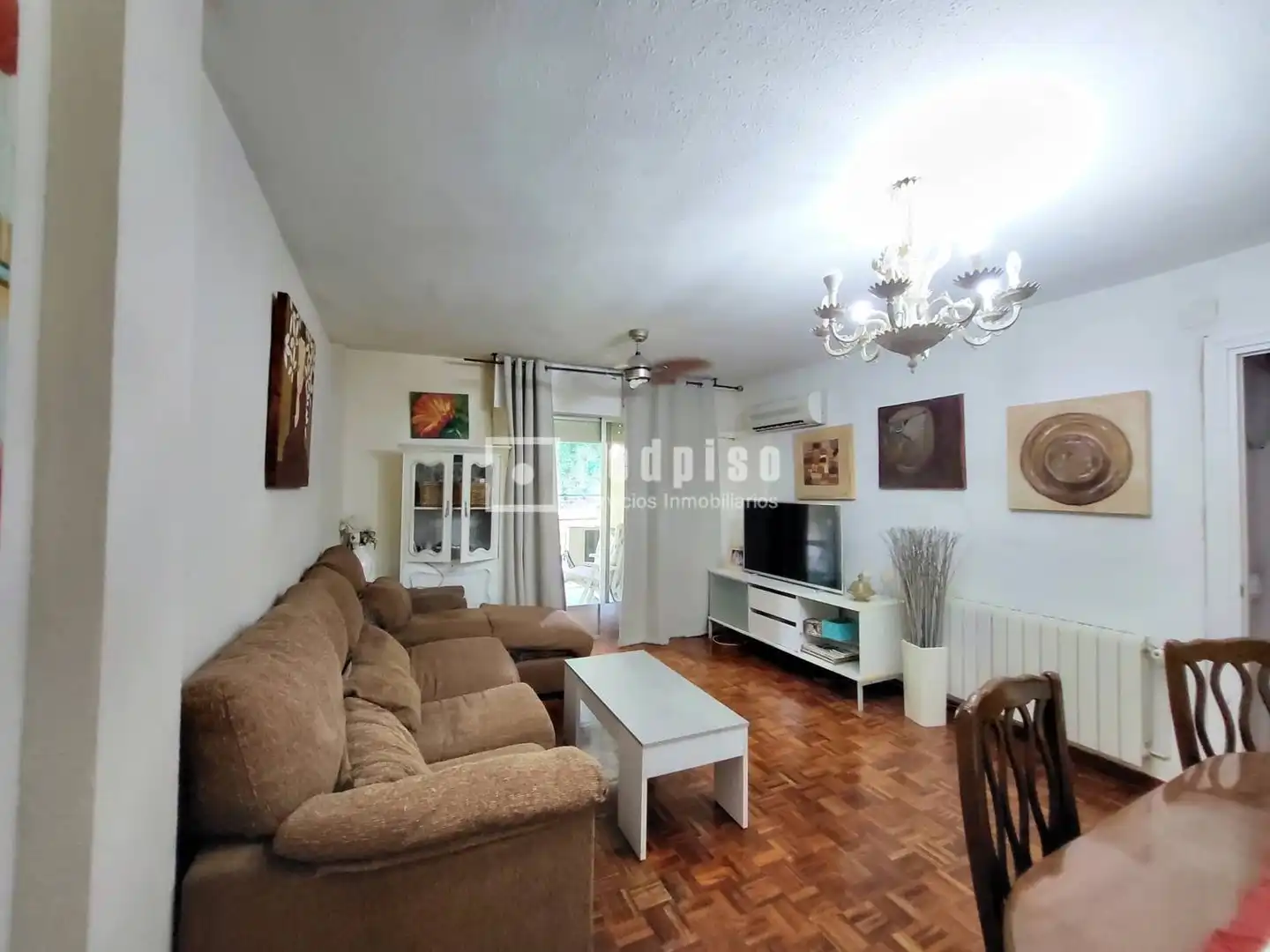 Sala de estar de Piso en venta en Valdemoro con Aire acondicionado, Calefacción y Jardín privado