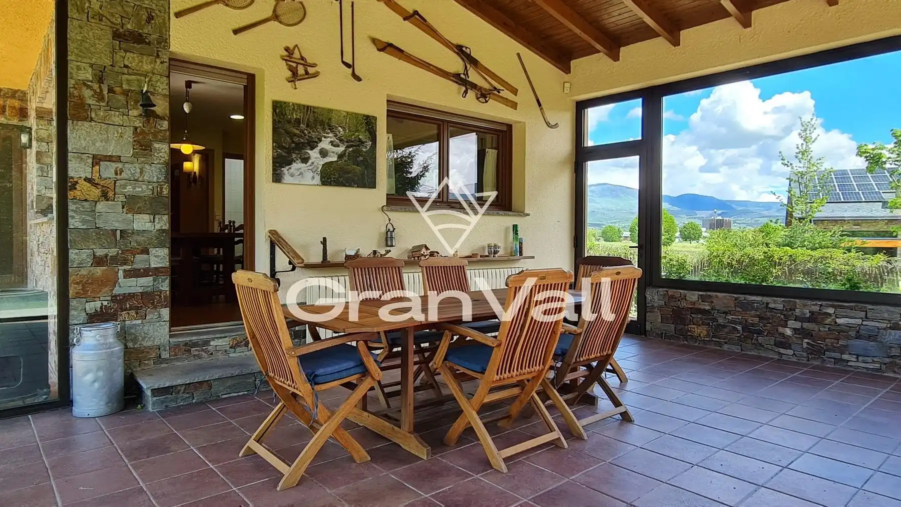 Terraza de Casa o chalet en venta en Puigcerdà con Calefacción, Jardín privado y Terraza
