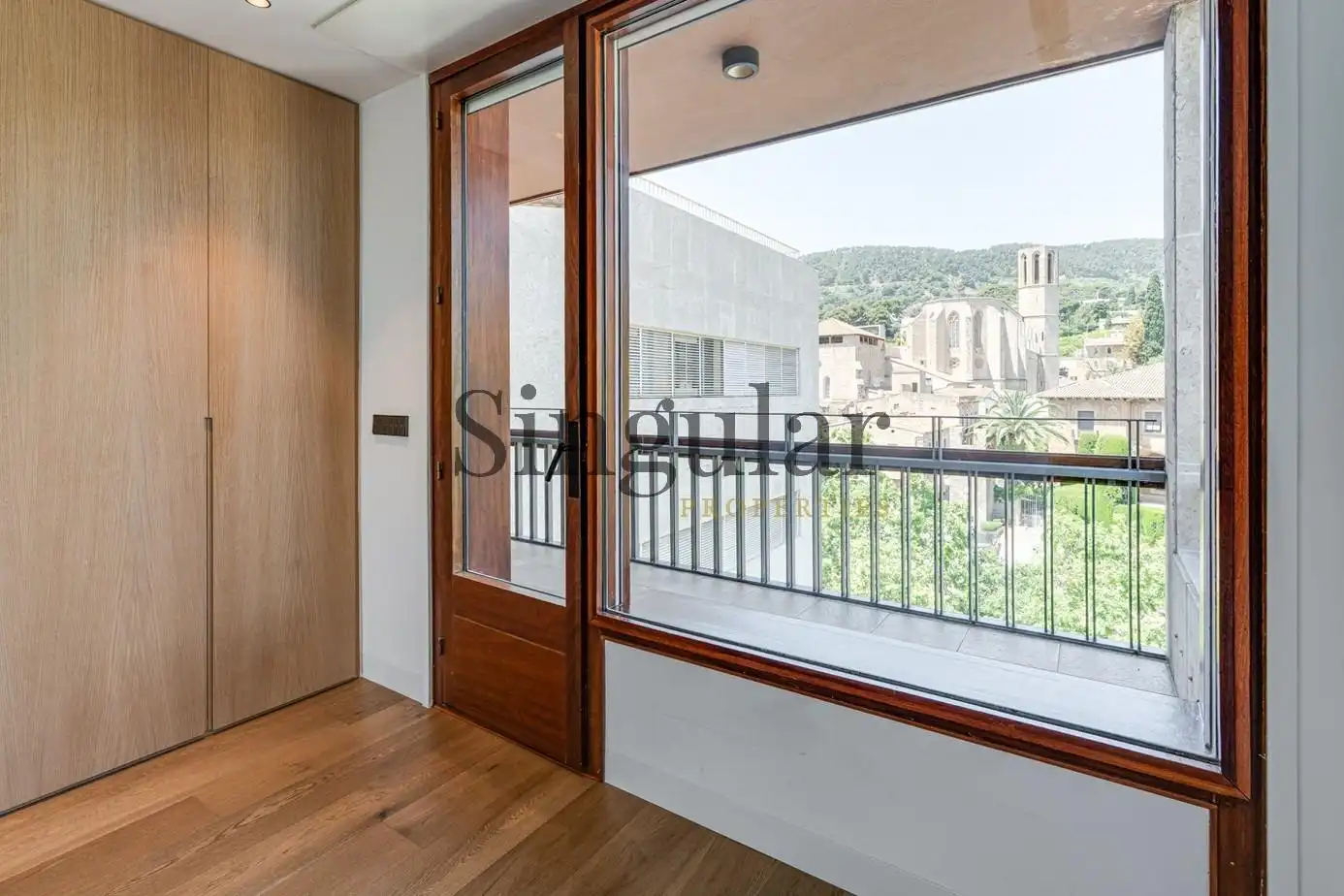 Balcony of Flat for rent in Barcelona  with Heating, Private garden and Terrace