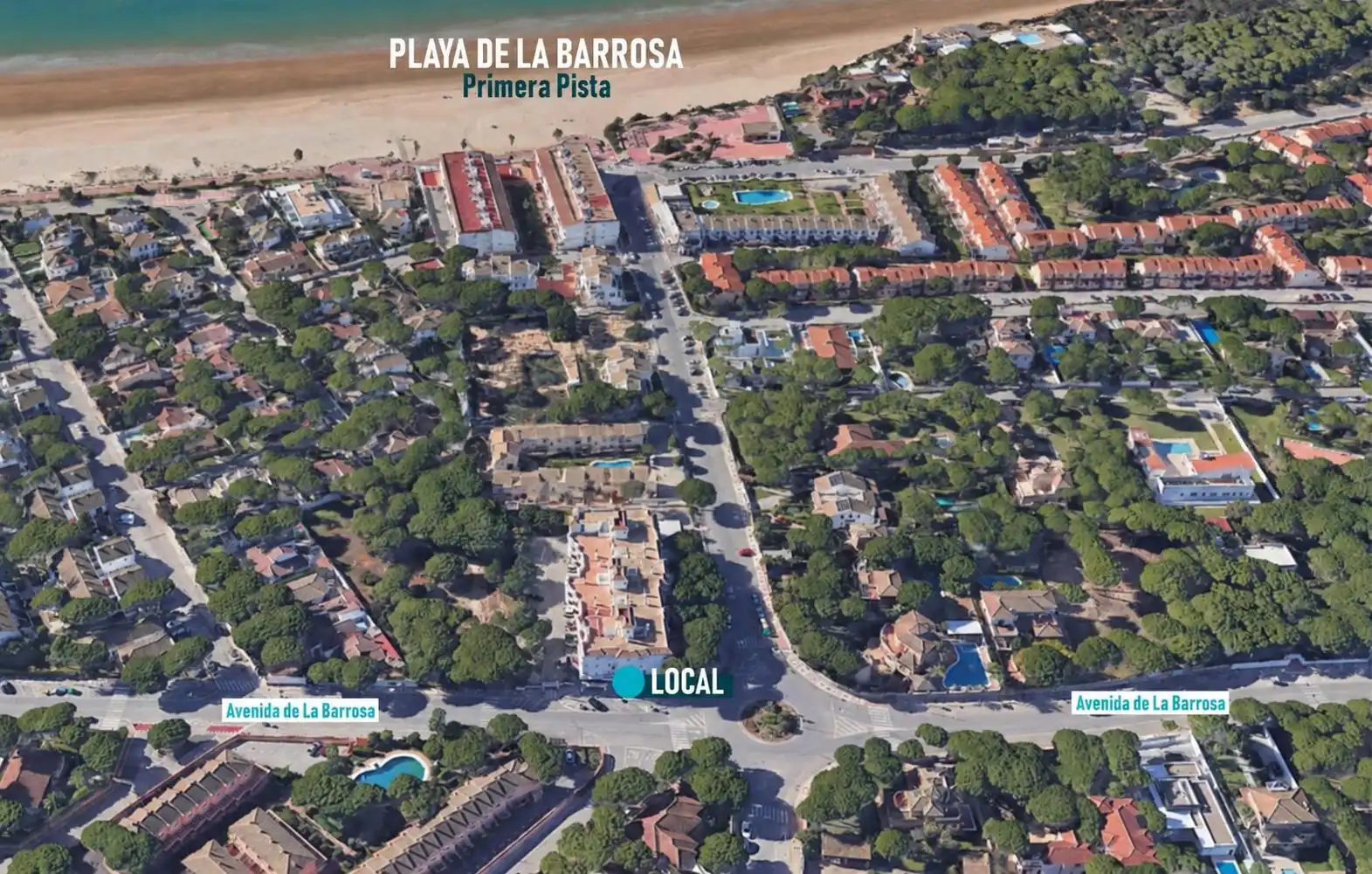Business premises for sale in La Barrosa