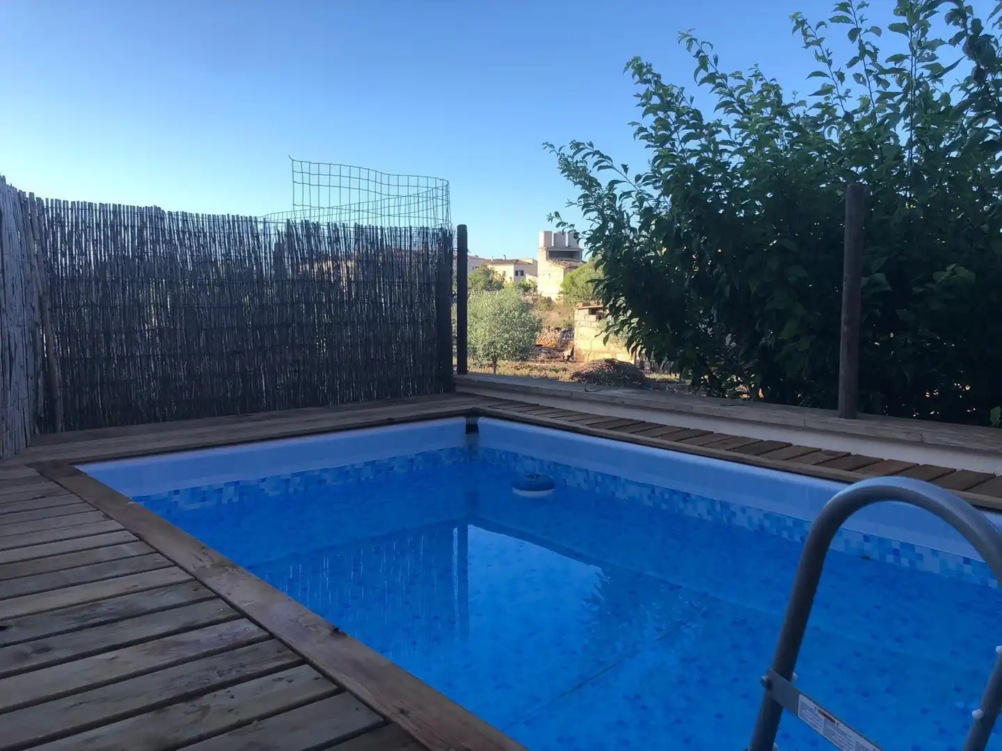 Swimming pool of Detached homes for rent in Santanyí  with Air Conditioner and Furnished