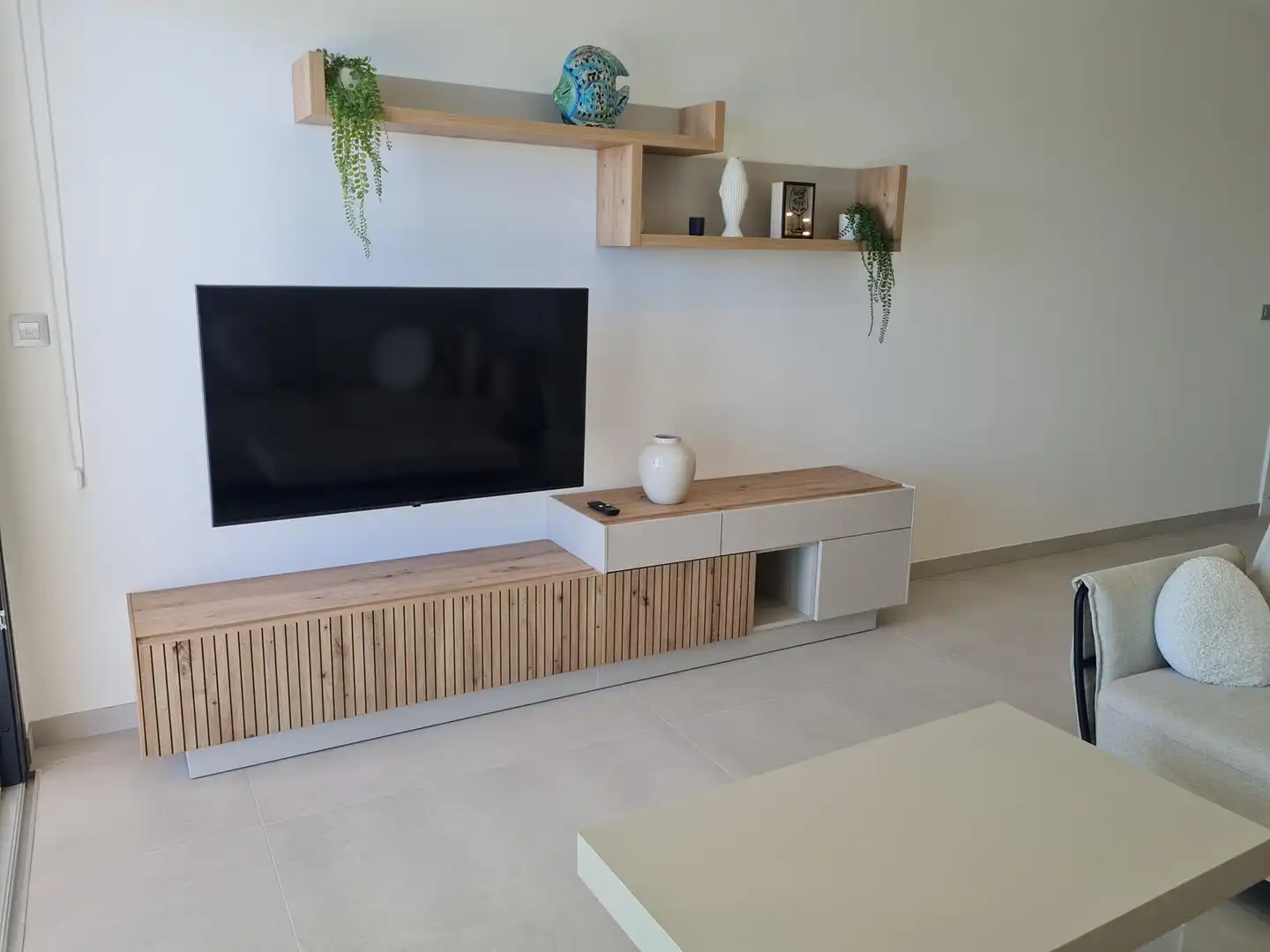 Sala de estar de Apartamento en venta en Benidorm con Aire acondicionado, Calefacción y Terraza