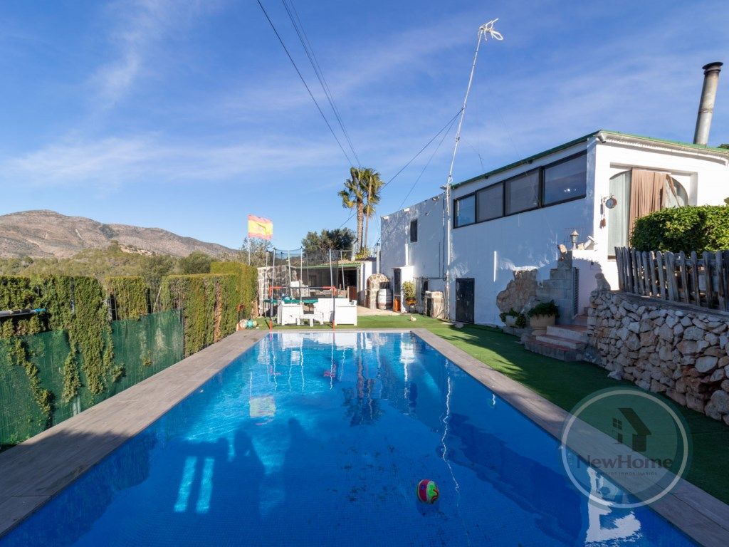 Swimming pool of Country house for sale in Benissa  with Terrace and Swimming Pool