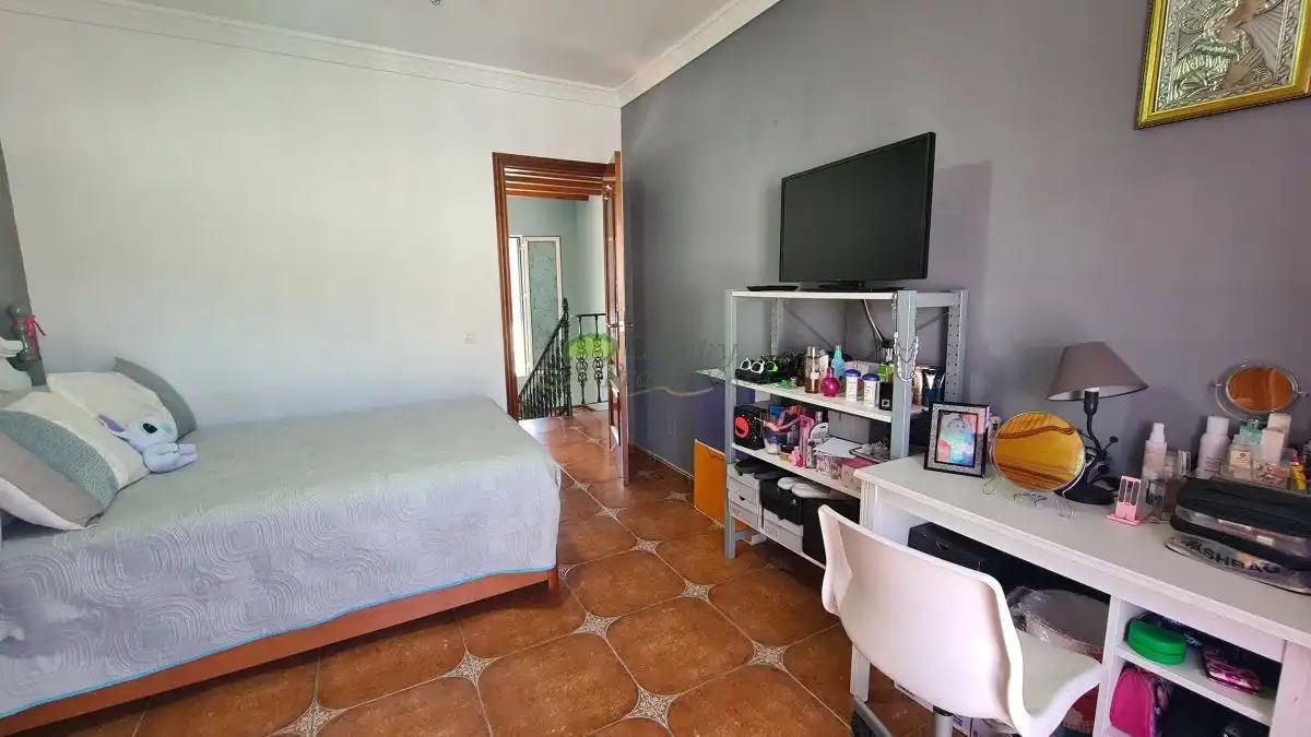 Bedroom of Houses for sale in Canillas de Albaida  with Air Conditioner, Terrace and Storage room