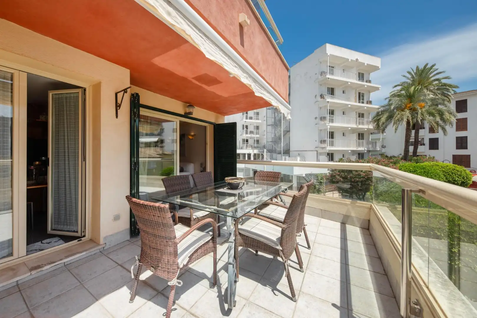 Terraza de Piso en venta en Alcúdia con Calefacción, Terraza y Amueblado